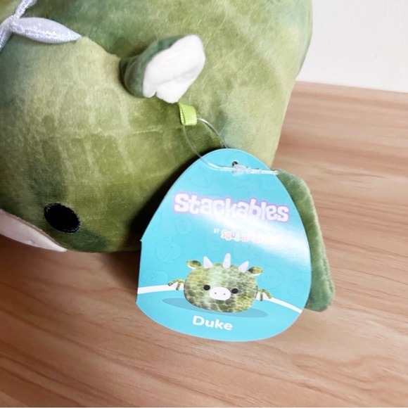 Squishmallow Duke the Dragon Stackable 8 inch NWT - Picture 2 of 3